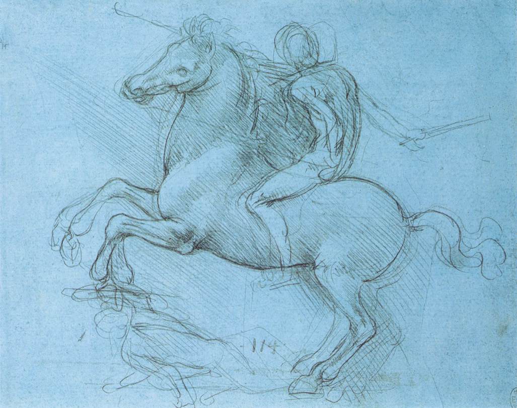 La escultura del Gran Caballo