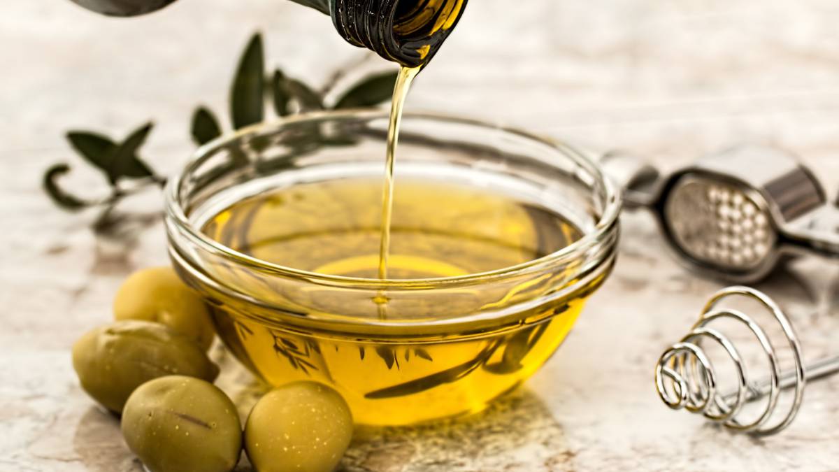Aceite de oliva en acción