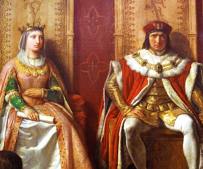 Monarcas Isabel y Fernando