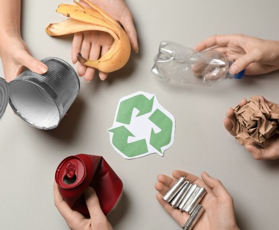 Materiales reciclados y reutilizados